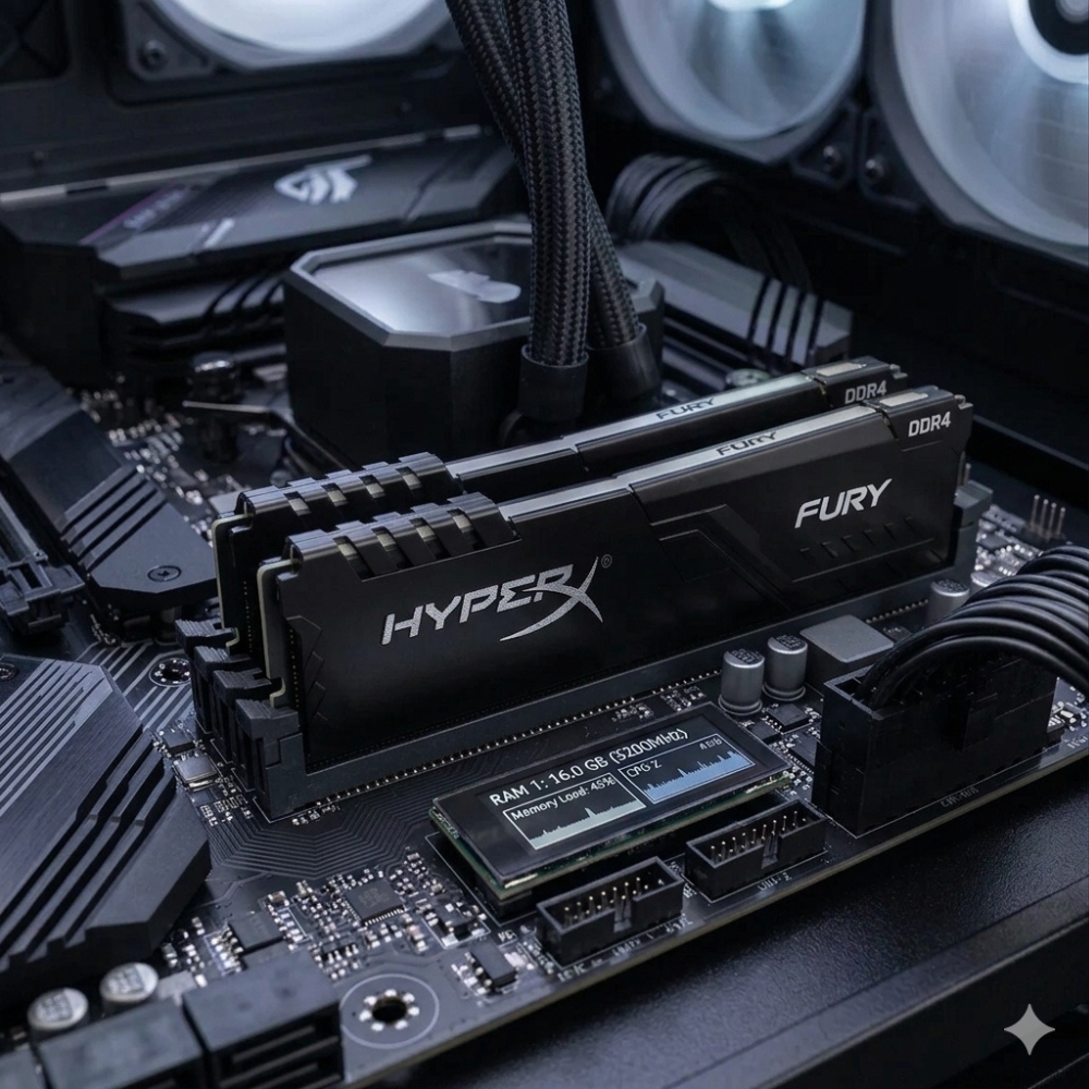 Memoria RAM HYPER FURY X 8GB 3200mhz